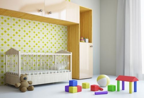 Разумное решение для однокомнатной квартиры с детской зоной