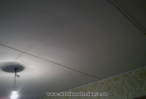 Ремонт потолка своими руками, или как покрасить потолок